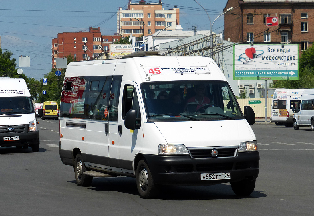 Новосибирская область, FIAT Ducato 244 CSMMC-RLL, -RTL № А 552 ТТ 154