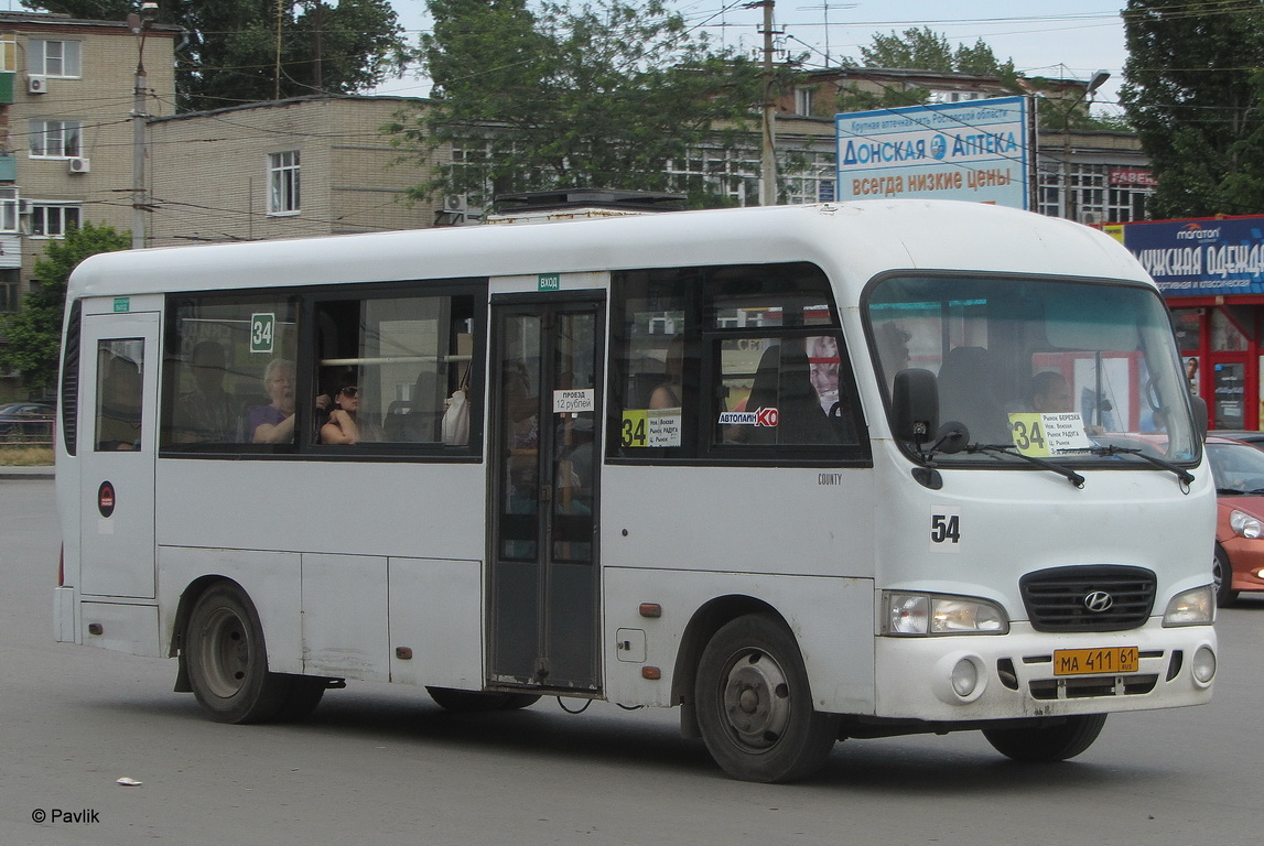 Ростовская область, Hyundai County LWB C09 (ТагАЗ) № 54