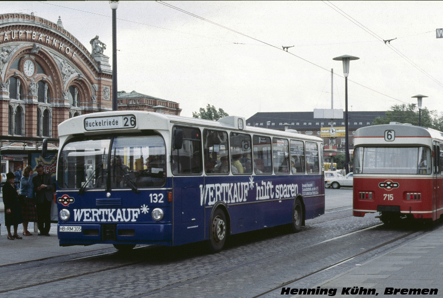 Bréma, Mercedes-Benz O305 sz.: 132