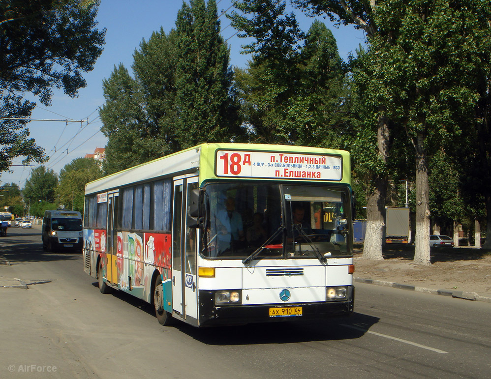 Саратовская область, Mercedes-Benz O405 № АХ 910 64