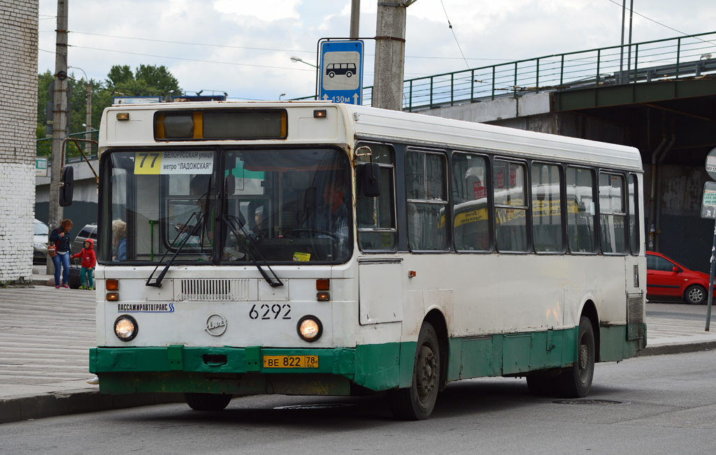 Санкт-Петербург, ЛиАЗ-5256.25 № 6292