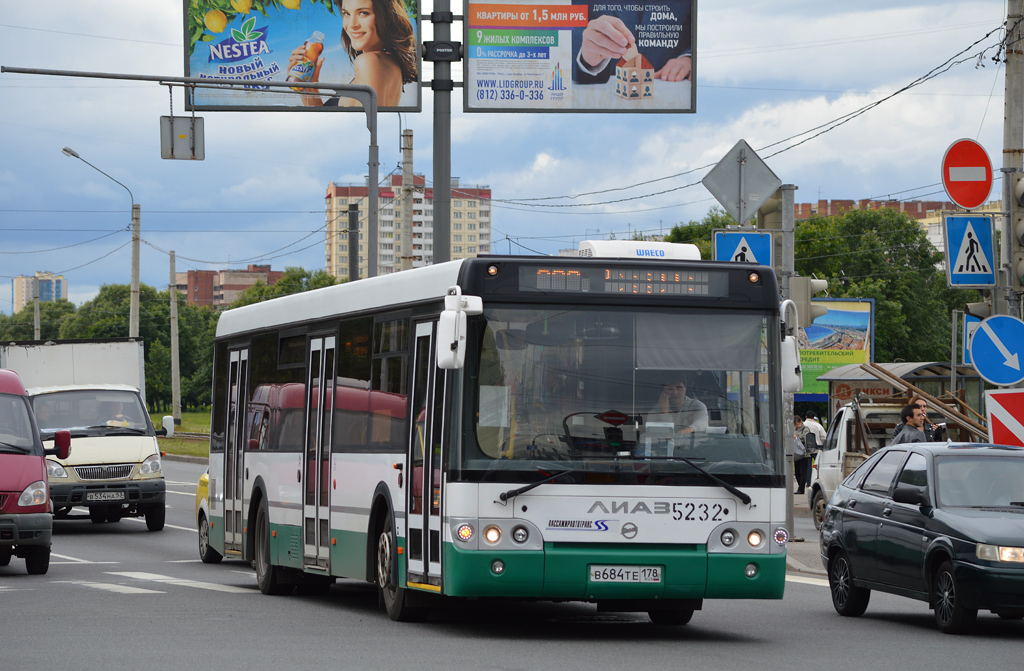 Санкт-Петербург, ЛиАЗ-5292.60 № 5232