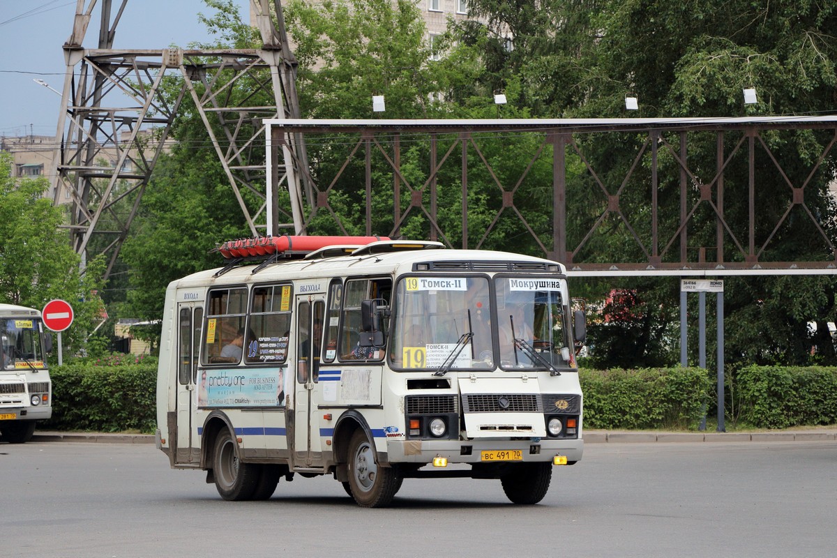 Томская область, ПАЗ-32054 № ВС 491 70