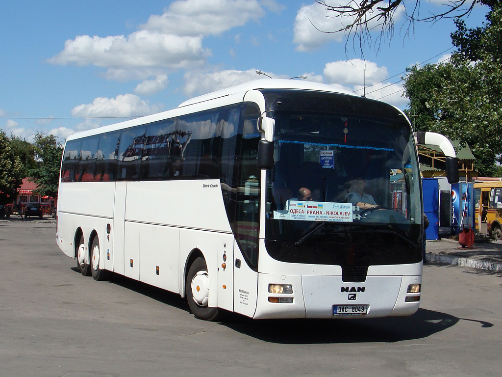 Чехия, MAN R08 Lion's Coach L RHC444 L № 3AC 8049