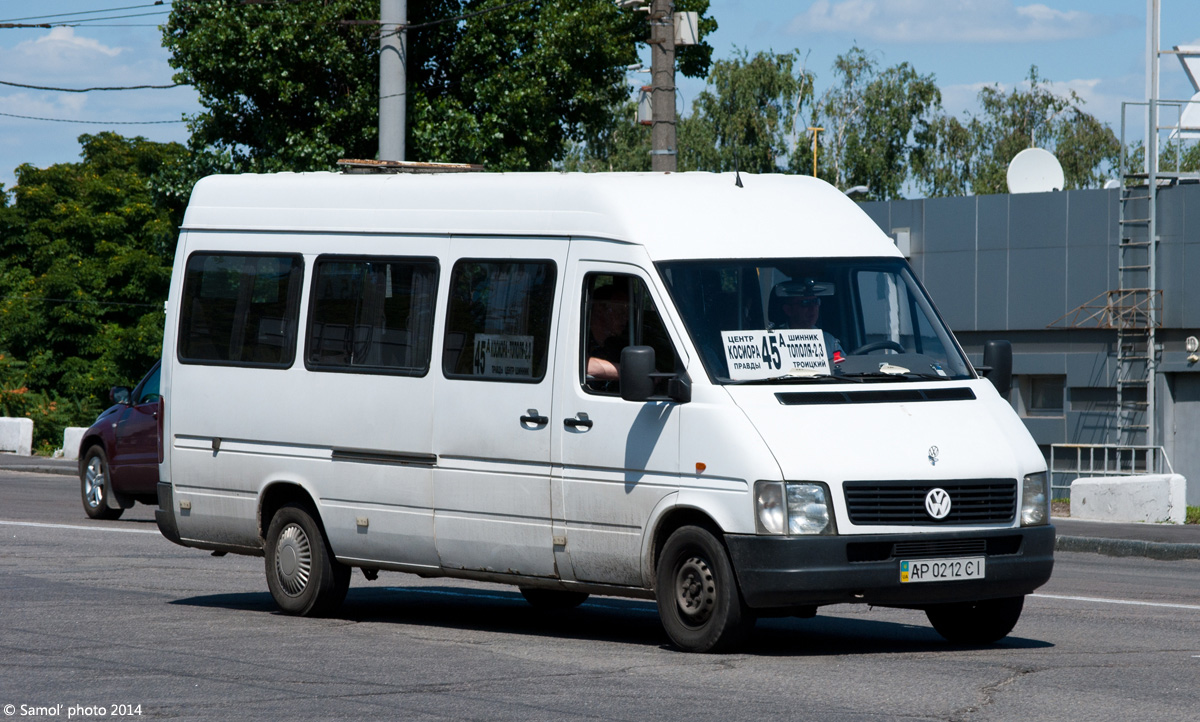 Днепропетровская область, Volkswagen LT35 № AP 0212 CI