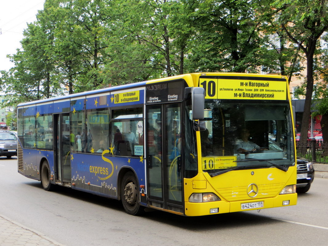 Perm region, Mercedes-Benz O530 Citaro č. В 424 ОТ 159