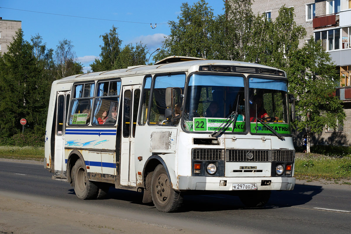 Архангельская область, ПАЗ-32054 № К 297 ВВ 29