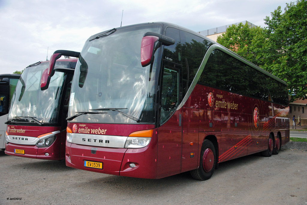 Люксембург, Setra S416HDH facelift № EW 1539