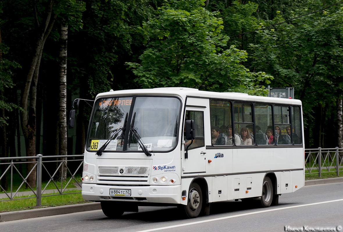 Санкт-Петербург, ПАЗ-320402-05 № В 884 ТС 47