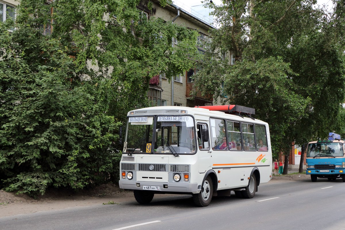 Томская область, ПАЗ-32054 № К 487 НН 70