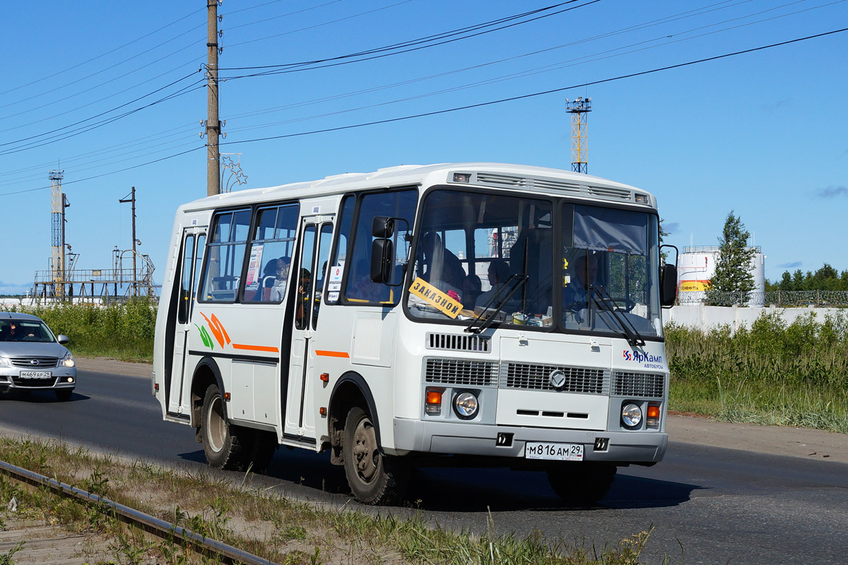 Архангельская область, ПАЗ-32054 № М 816 АМ 29