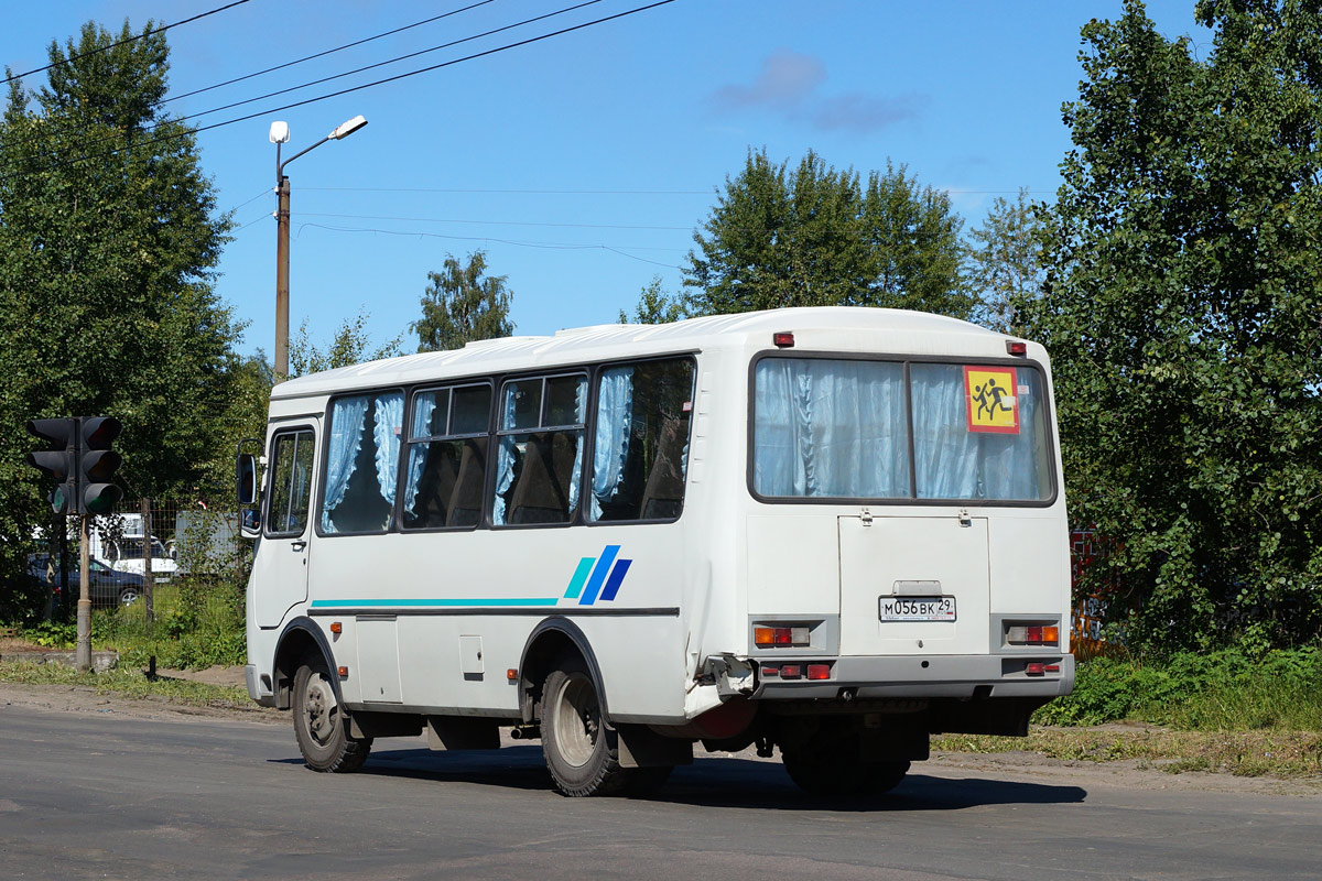 Архангельская область, ПАЗ-32053 № М 056 ВК 29