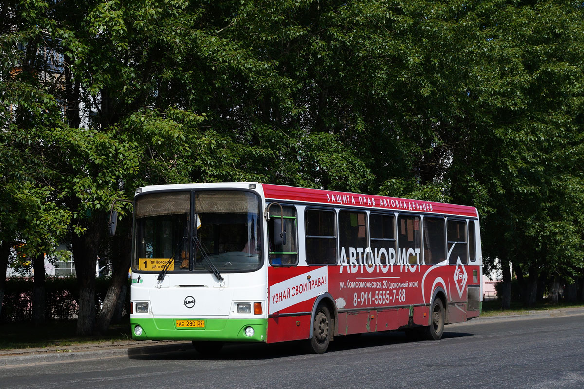 Архангельская область, ЛиАЗ-5256.46 № АЕ 280 29