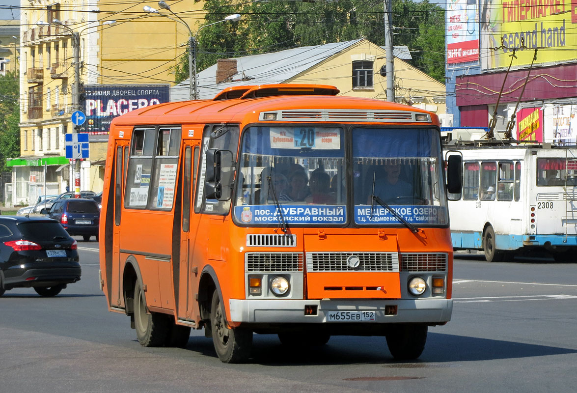 Нижегородская область, ПАЗ-32054 № М 655 ЕВ 152