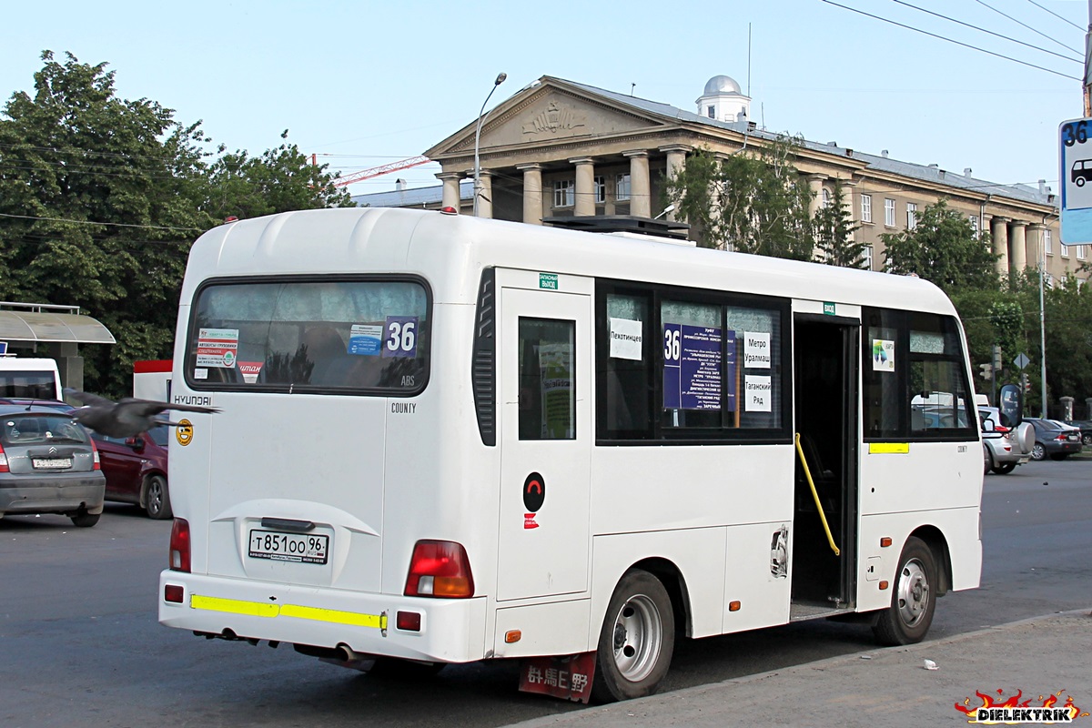 Свердловская область, Hyundai County SWB C08 (ТагАЗ) № Т 851 ОО 96