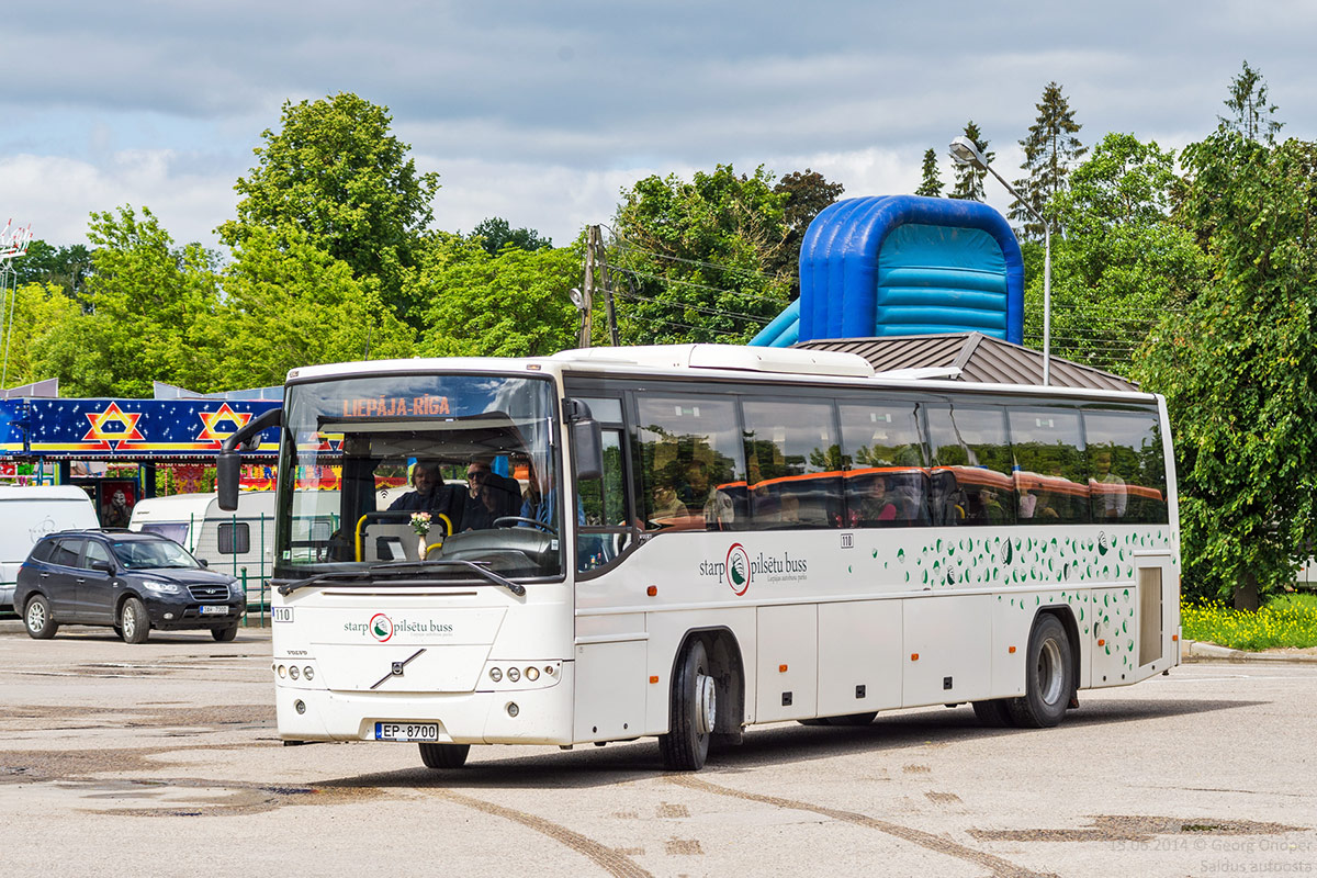 Латвия, Volvo 8700 № 110