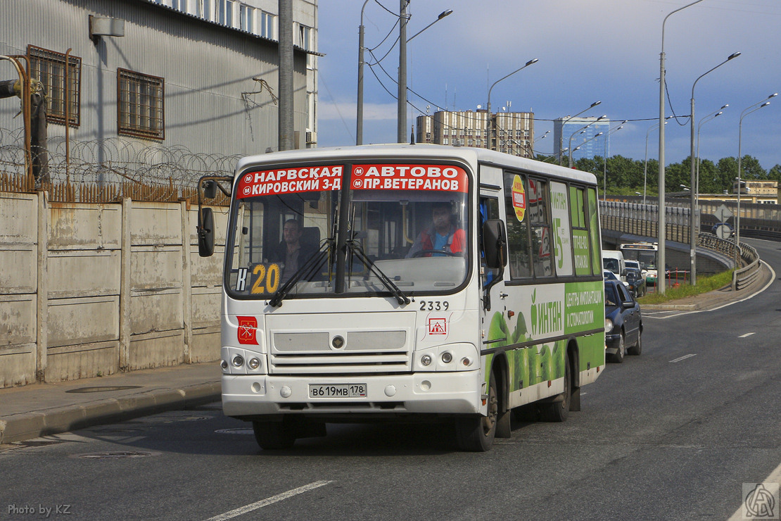 Санкт-Петербург, ПАЗ-320402-05 № n339