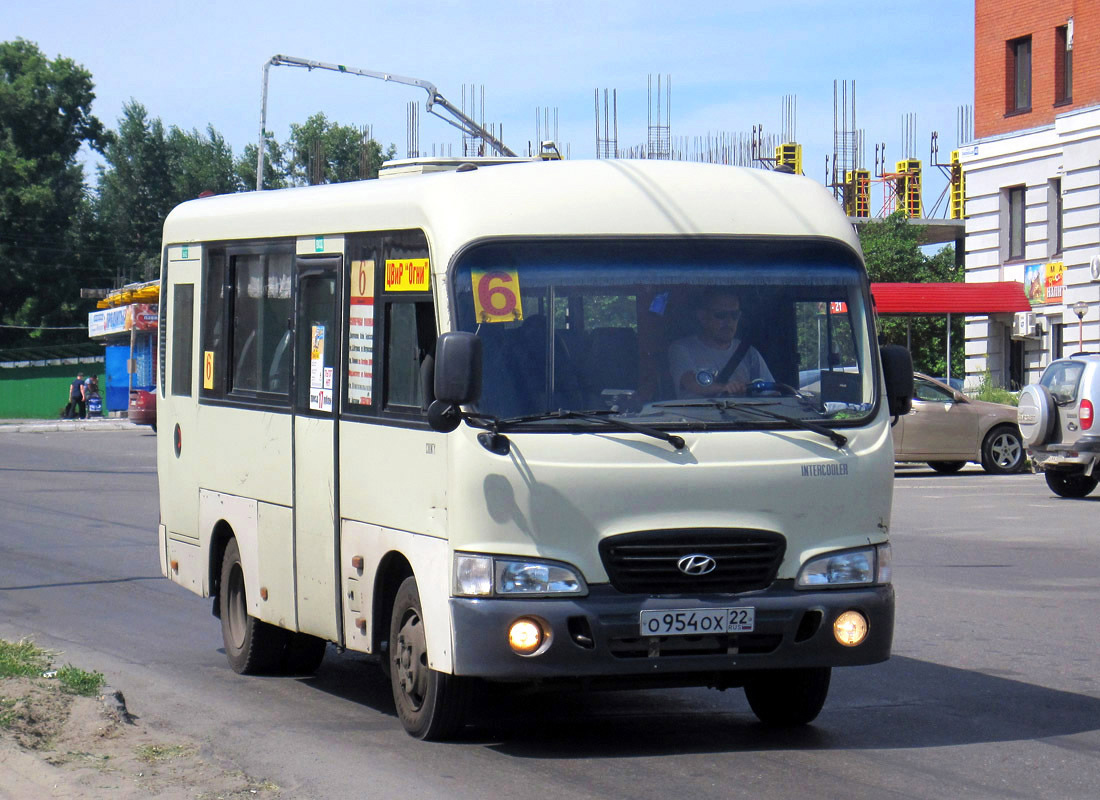 Алтайский край, Hyundai County SWB (РЗГА) № О 954 ОХ 22