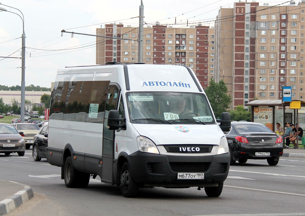 Москва, Нижегородец-2227UU (IVECO Daily) № М 677 ОУ 197