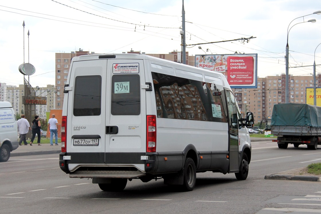 Москва, Нижегородец-2227UU (IVECO Daily) № М 677 ОУ 197