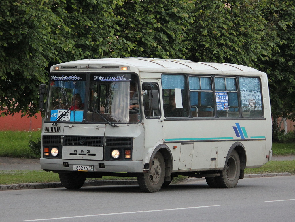 Ленинградская область, ПАЗ-32053 № Т 882 РО 47