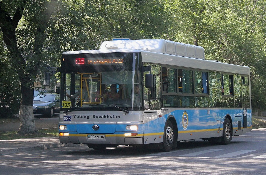 Алматы, Yutong ZK6118HGA № 883