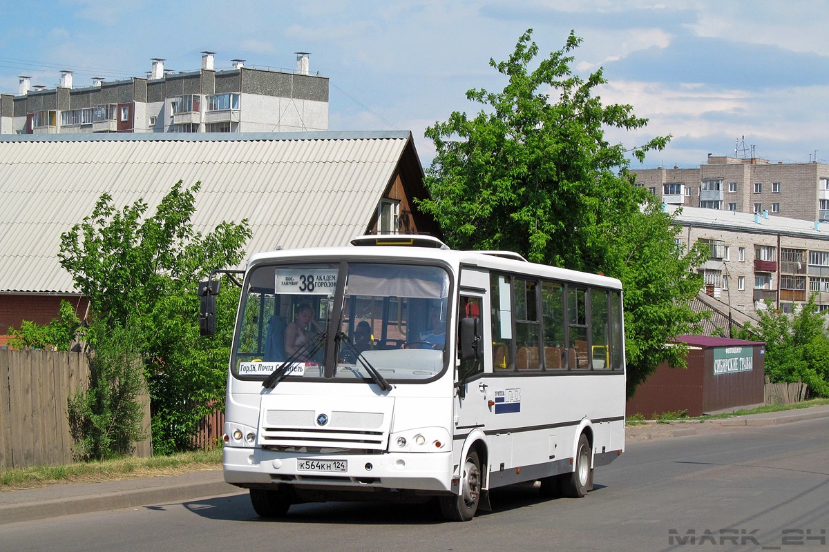 Красноярский край, ПАЗ-320412-05 № К 564 КН 124