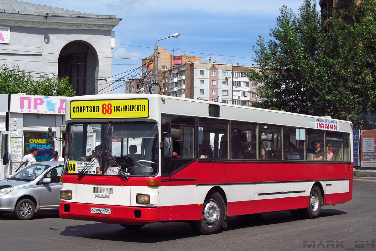 Красноярский край, MAN 791 SL202 № О 799 КТ 124