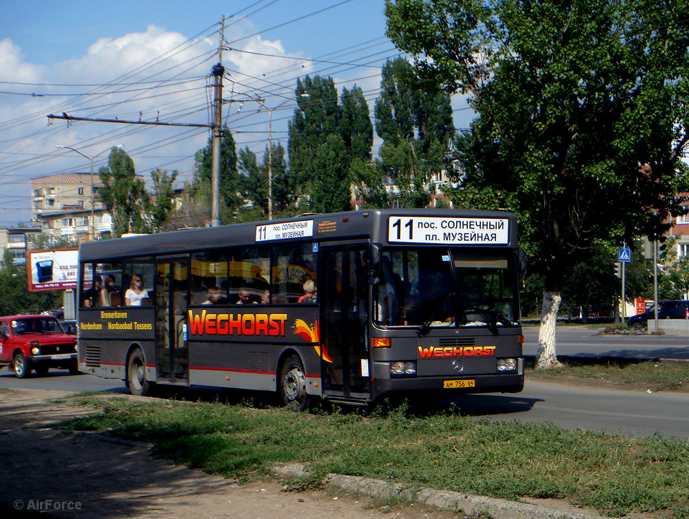 Саратовская область, Mercedes-Benz O405 № АМ 756 64