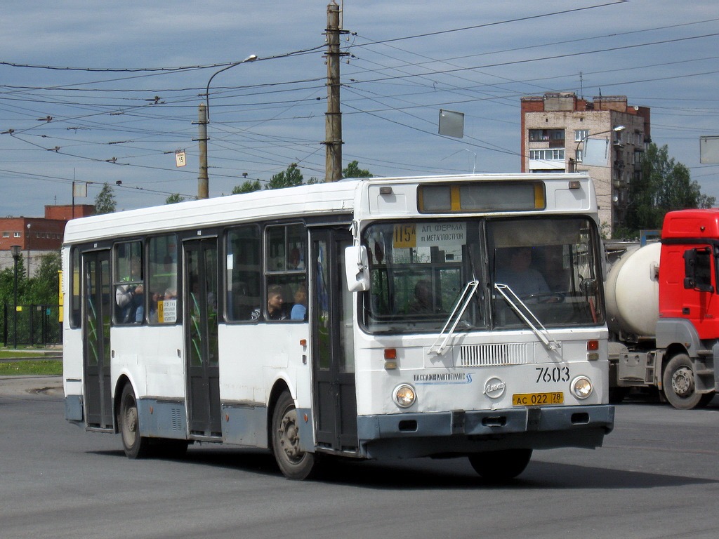 Санкт-Петербург, ЛиАЗ-5256.25 № 7603