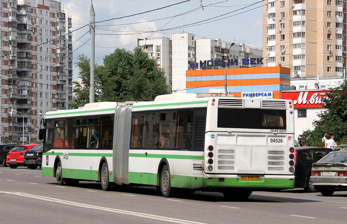 Москва, ЛиАЗ-6213.21 № 04526