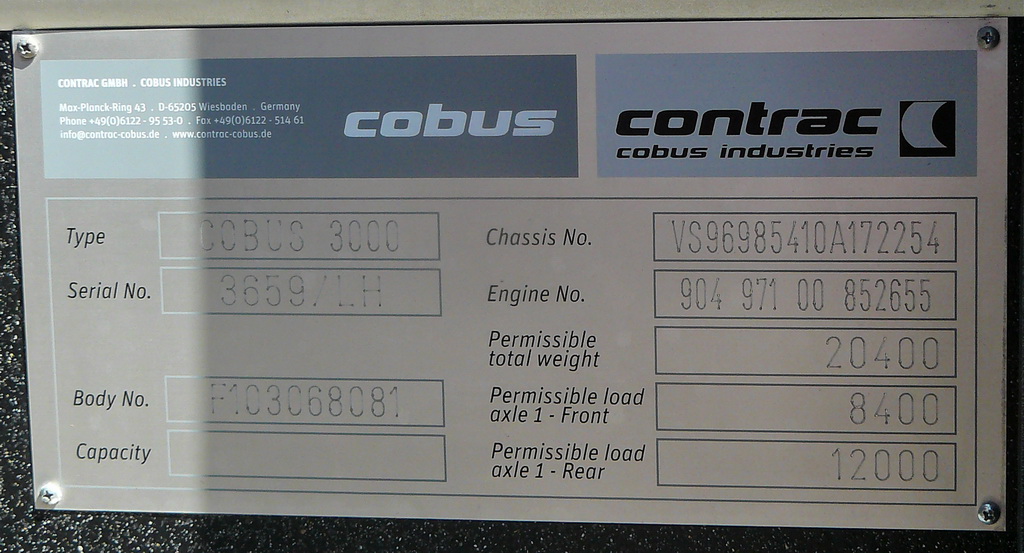 Киевская область, Cobus 3000 № 446