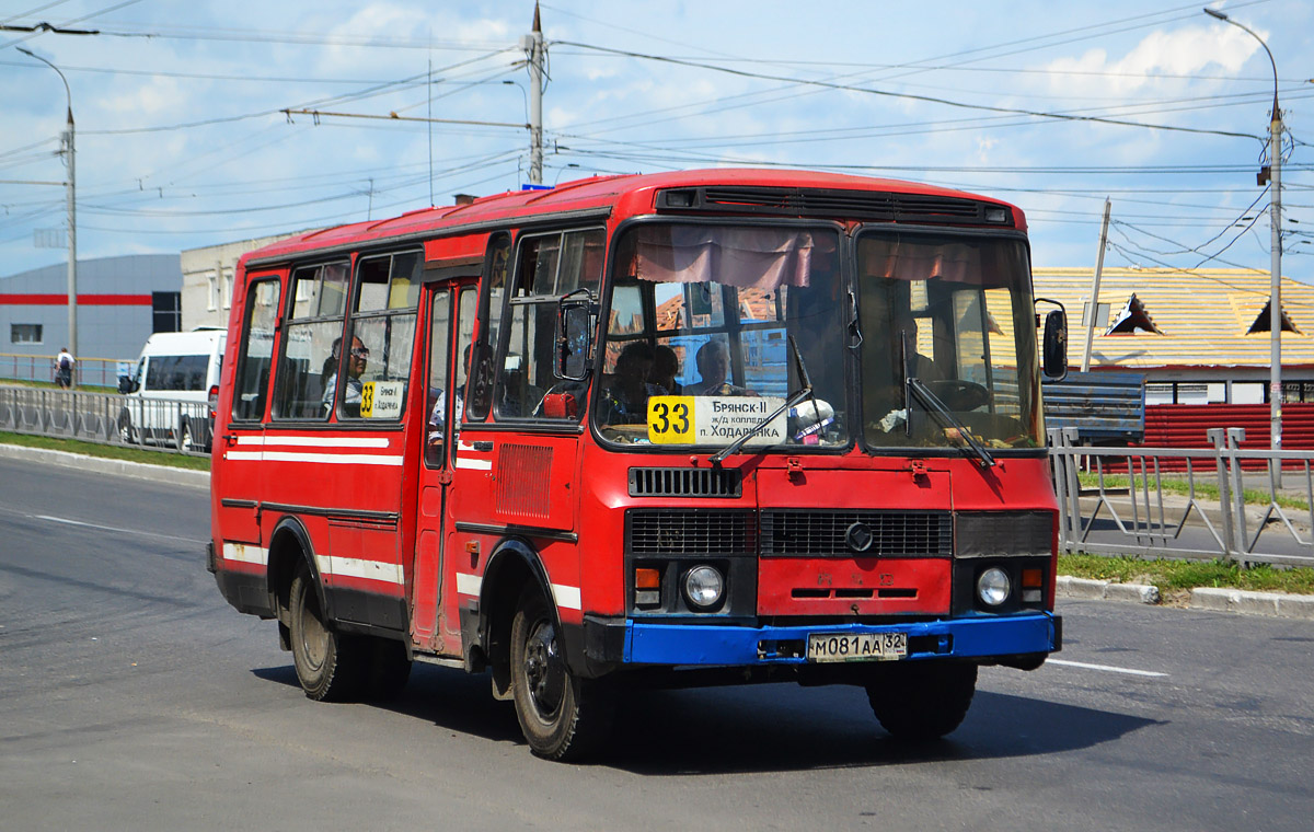 Брянская область, ПАЗ-3205 (00) № 160