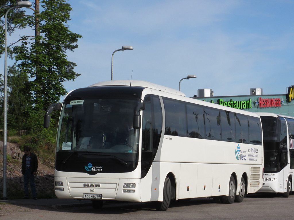 Санкт-Петербург, MAN R08 Lion's Coach L RHC444 L № В 637 ВС 178