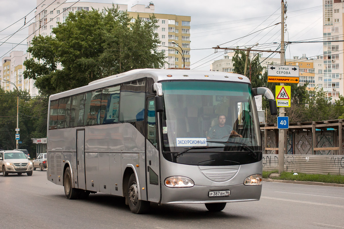 Свердловская область, Yutong ZK6118HA № Р 387 ВН 96