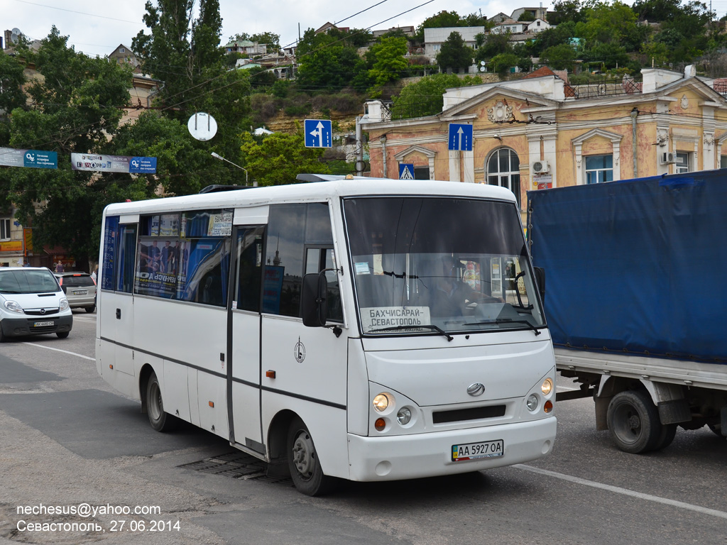 Республика Крым, I-VAN A07A2-44 № AA 5927 OA — Фото — Автобусный транспорт