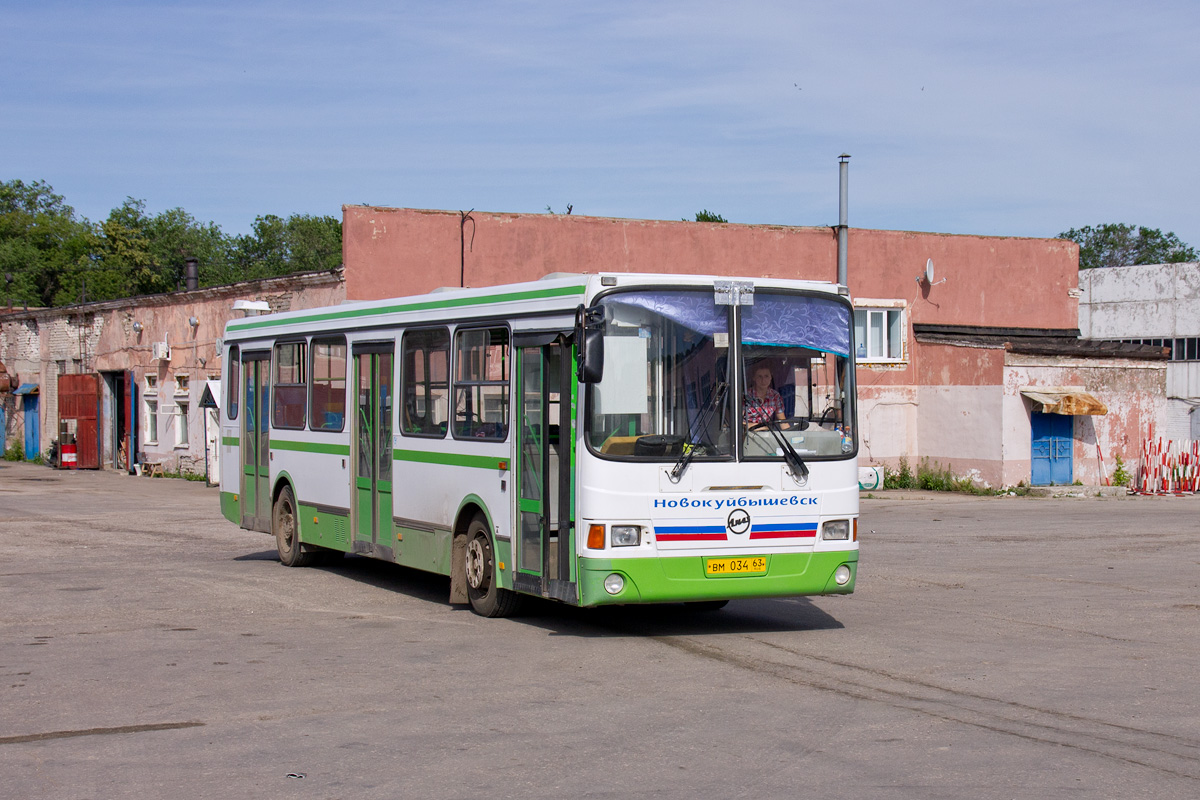 Samara region, LiAZ-5256.45 Nr. ВМ 034 63