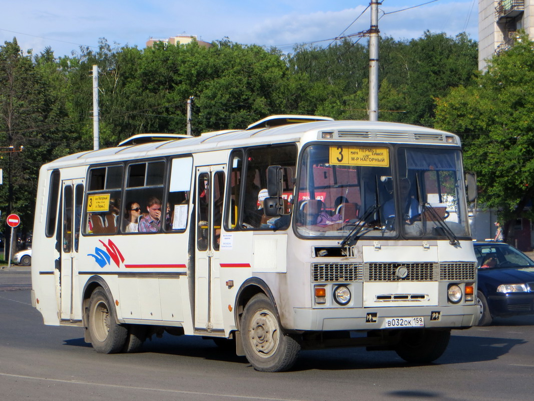 Пермский край, ПАЗ-4234-05 № В 032 ОК 159