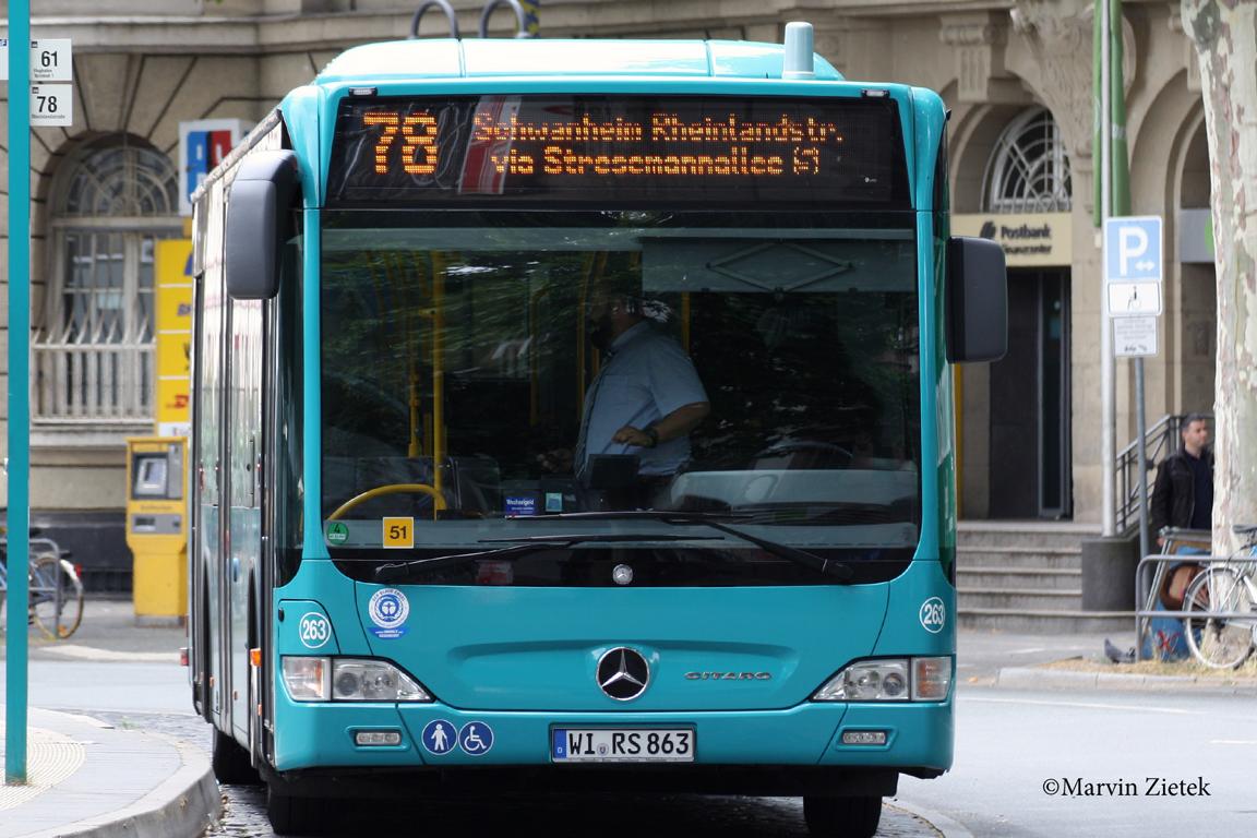 Гессен, Mercedes-Benz O530 Citaro facelift № 263