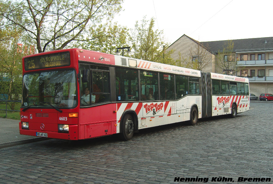 Бремен, Mercedes-Benz O405GN2 № 4603