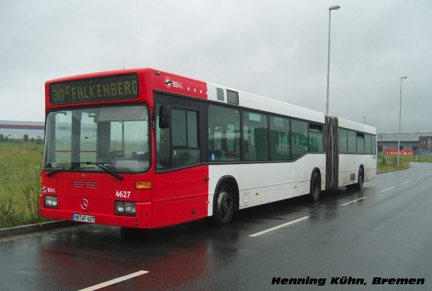 Бремен, Mercedes-Benz O405GN2 № 4627