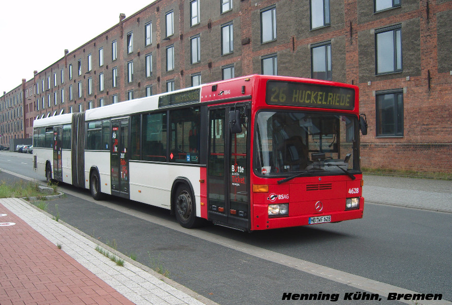 Бремен, Mercedes-Benz O405GN2 № 4628