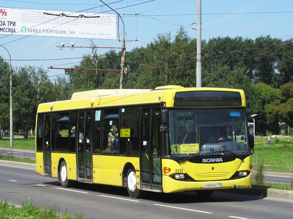 Пермский край, Scania OmniLink I (Скания-Питер) № Е 524 РЕ 159