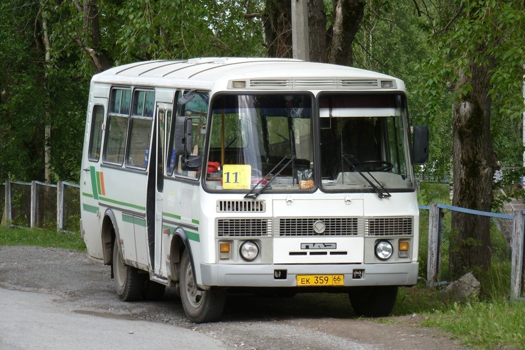 Свердловская область, ПАЗ-32053-07 № ЕК 359 66