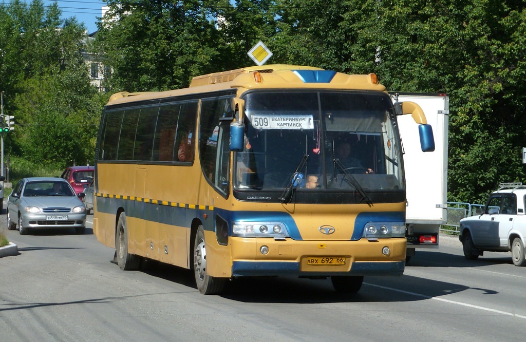 Свердловская область, Daewoo BH117H Royal Cruistar № ВХ 692 66