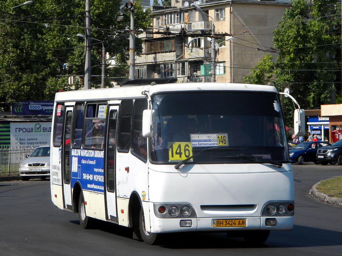 Одесская область, Богдан А09202 (ЛуАЗ) № BH 3424 AA