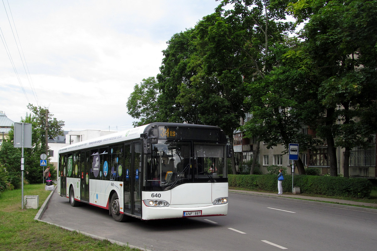 Литва, Solaris Urbino II 12 № 640