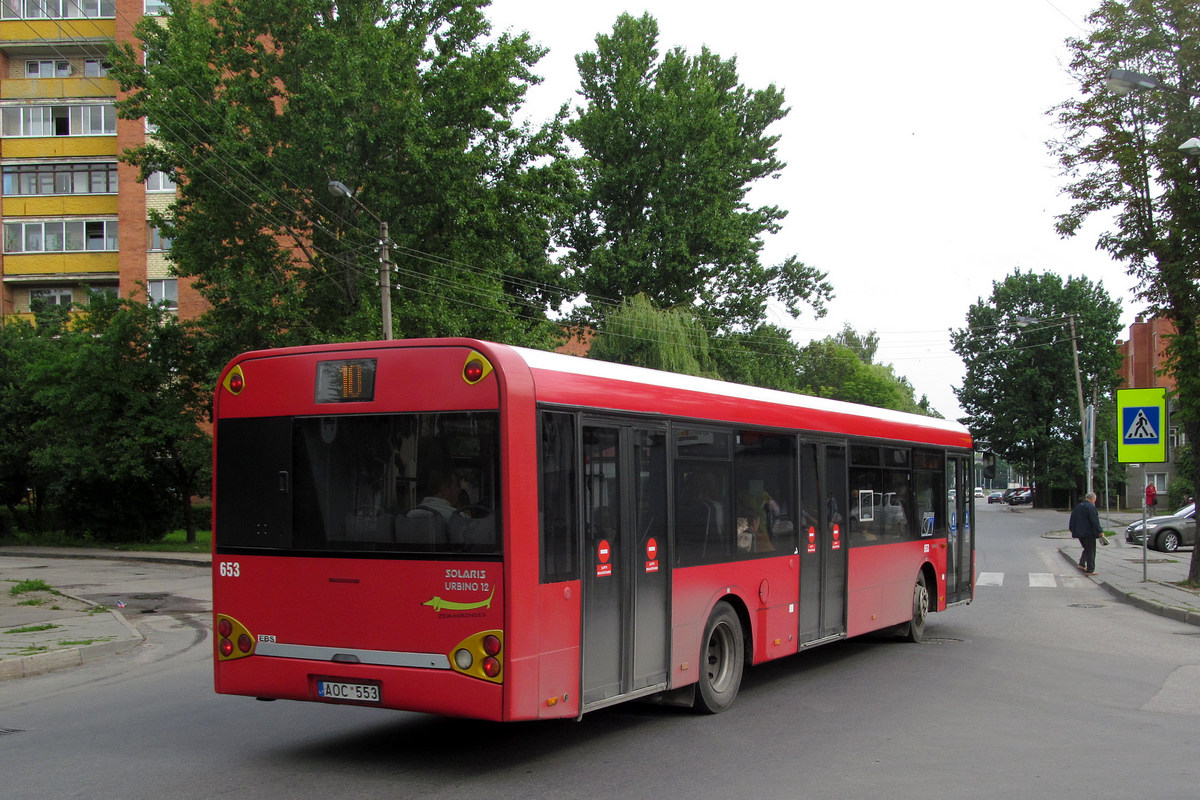 Литва, Solaris Urbino II 12 № 653