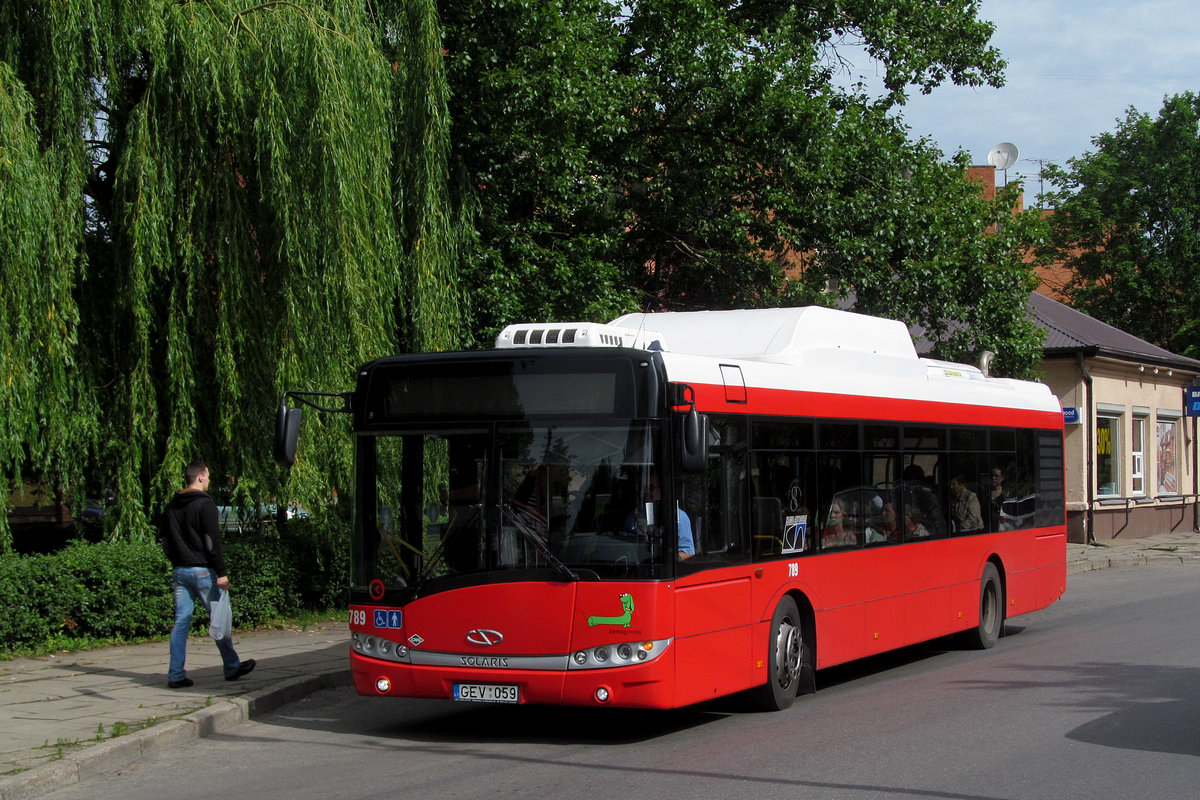 Литва, Solaris Urbino III 12 CNG № 789