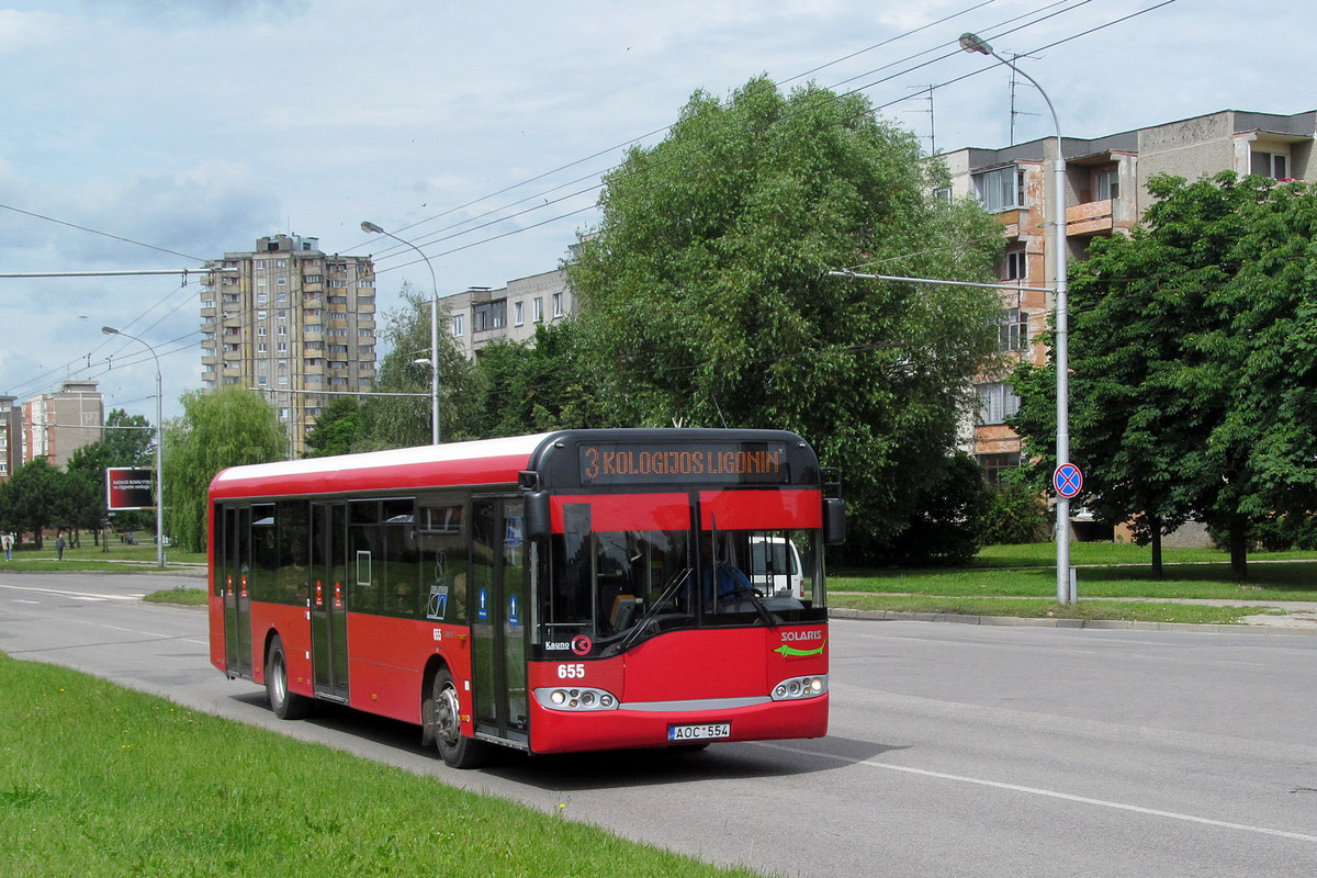 Литва, Solaris Urbino II 12 № 655